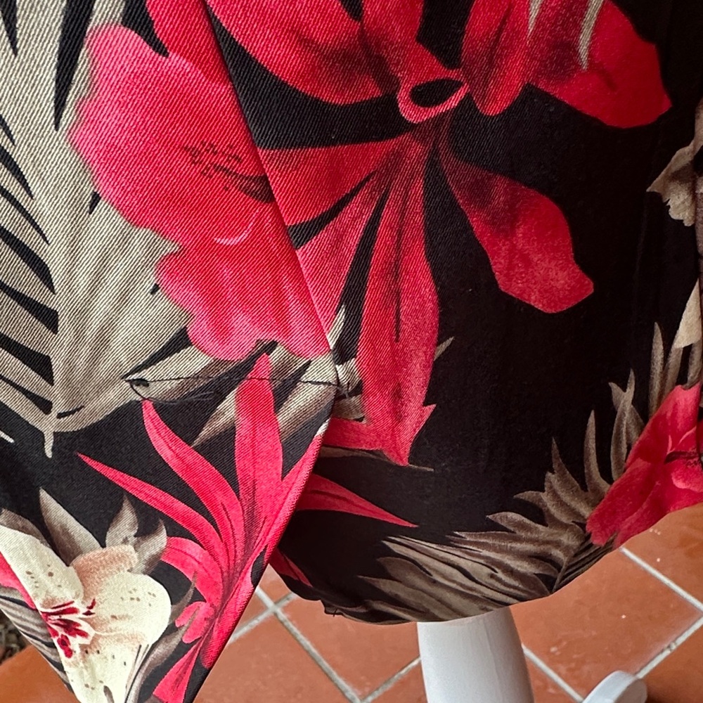 EUC Tropical Floral Midi Dress - Picture 6 of 13